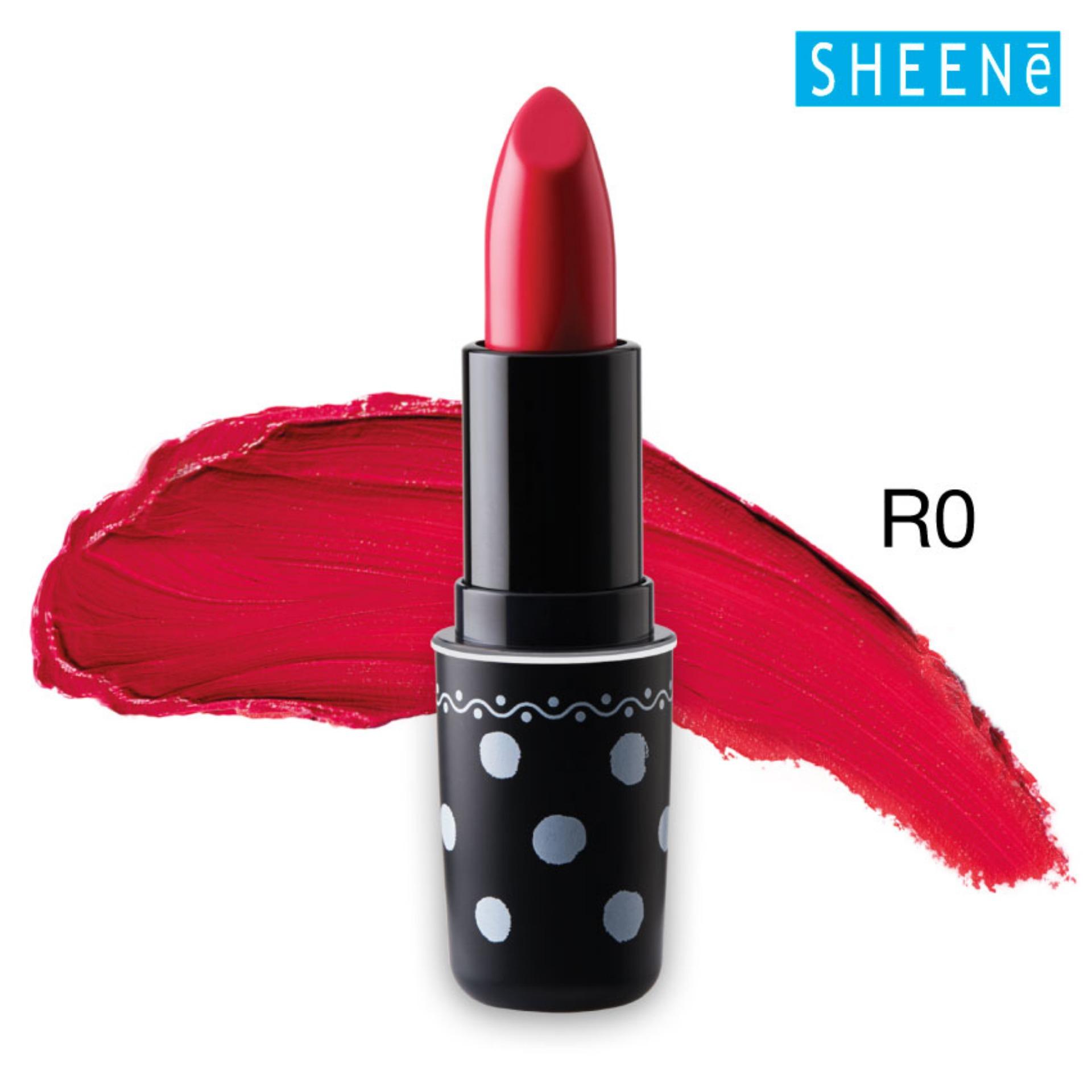 SHEENE CREAMY MATTE VELVET MINERAL LIP สี R1 ลิปสติกเนื้อครีมกึ่งด้าน ให้สัมผัสเนียนนุ่ม ดุจกำมะหยี่ในแบบ VELVET LOOKสัมผัสเข้มข้นทั้งชุ่มฉ่ำเนื้อกำมะหยี่ SHEENE CREAMY MATTE VELVET MINERAL LIP สี R1 ลิปสติกเนื้อครีมกึ่งด้าน ให้สัมผัสเนียนนุ่ม ดุจกำมะหยี่ในแบบ VELVET LOOKสัมผัสเข้มข้นทั้งชุ่มฉ่ำเนื้อกำมะหยี่