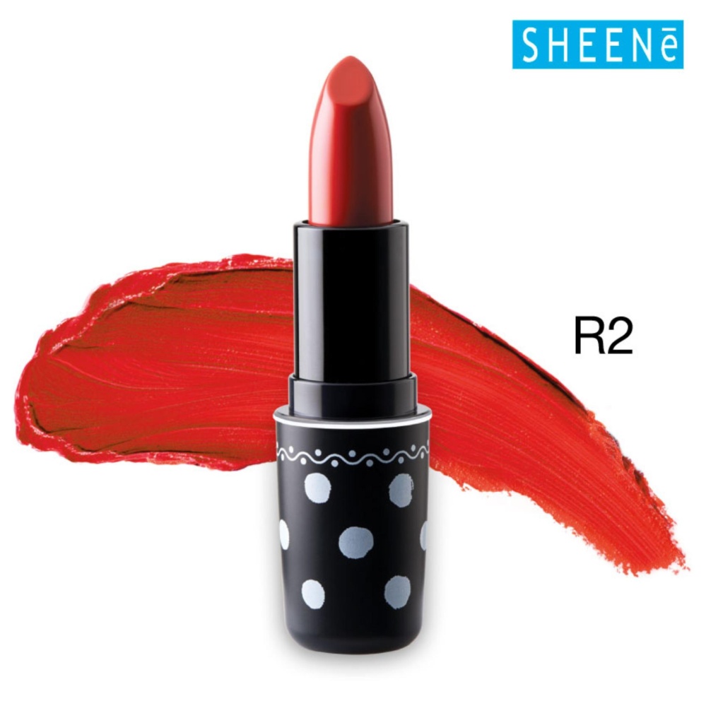 SHEENE CREAMY MATTE VELVET MINERAL LIP สี R1 ลิปสติกเนื้อครีมกึ่งด้าน ให้สัมผัสเนียนนุ่ม ดุจกำมะหยี่ในแบบ VELVET LOOKสัมผัสเข้มข้นทั้งชุ่มฉ่ำเนื้อกำมะหยี่ SHEENE CREAMY MATTE VELVET MINERAL LIP สี R1 ลิปสติกเนื้อครีมกึ่งด้าน ให้สัมผัสเนียนนุ่ม ดุจกำมะหยี่ในแบบ VELVET LOOKสัมผัสเข้มข้นทั้งชุ่มฉ่ำเนื้อกำมะหยี่