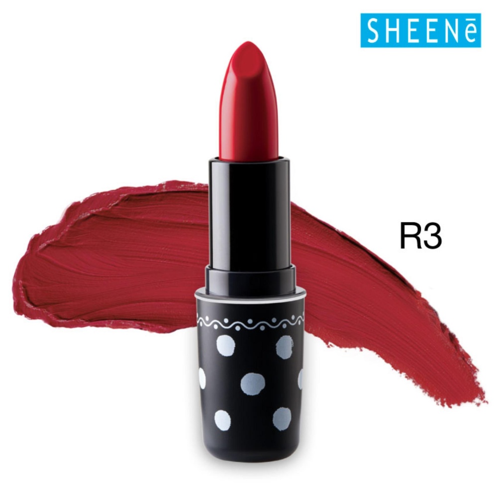 SHEENE CREAMY MATTE VELVET MINERAL LIP สี R1 ลิปสติกเนื้อครีมกึ่งด้าน ให้สัมผัสเนียนนุ่ม ดุจกำมะหยี่ในแบบ VELVET LOOKสัมผัสเข้มข้นทั้งชุ่มฉ่ำเนื้อกำมะหยี่ SHEENE CREAMY MATTE VELVET MINERAL LIP สี R1 ลิปสติกเนื้อครีมกึ่งด้าน ให้สัมผัสเนียนนุ่ม ดุจกำมะหยี่ในแบบ VELVET LOOKสัมผัสเข้มข้นทั้งชุ่มฉ่ำเนื้อกำมะหยี่