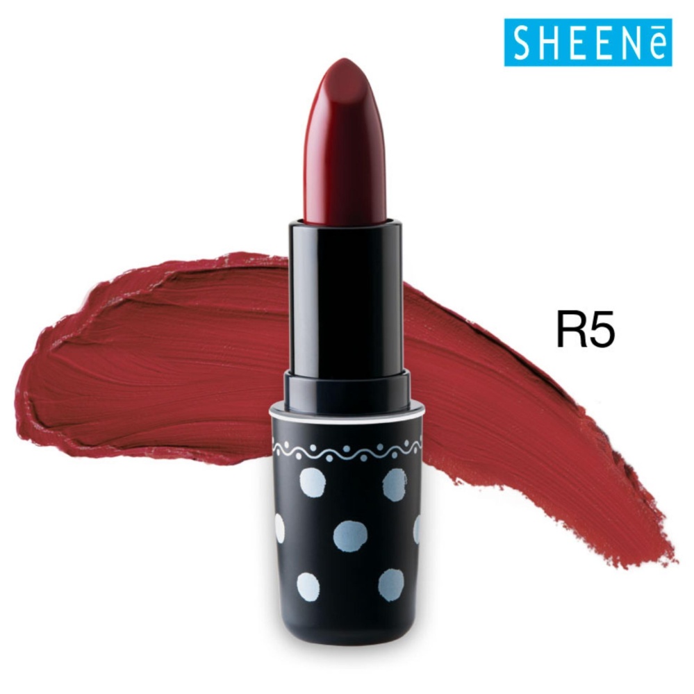 SHEENE CREAMY MATTE VELVET MINERAL LIP สี R1 ลิปสติกเนื้อครีมกึ่งด้าน ให้สัมผัสเนียนนุ่ม ดุจกำมะหยี่ในแบบ VELVET LOOKสัมผัสเข้มข้นทั้งชุ่มฉ่ำเนื้อกำมะหยี่ SHEENE CREAMY MATTE VELVET MINERAL LIP สี R1 ลิปสติกเนื้อครีมกึ่งด้าน ให้สัมผัสเนียนนุ่ม ดุจกำมะหยี่ในแบบ VELVET LOOKสัมผัสเข้มข้นทั้งชุ่มฉ่ำเนื้อกำมะหยี่