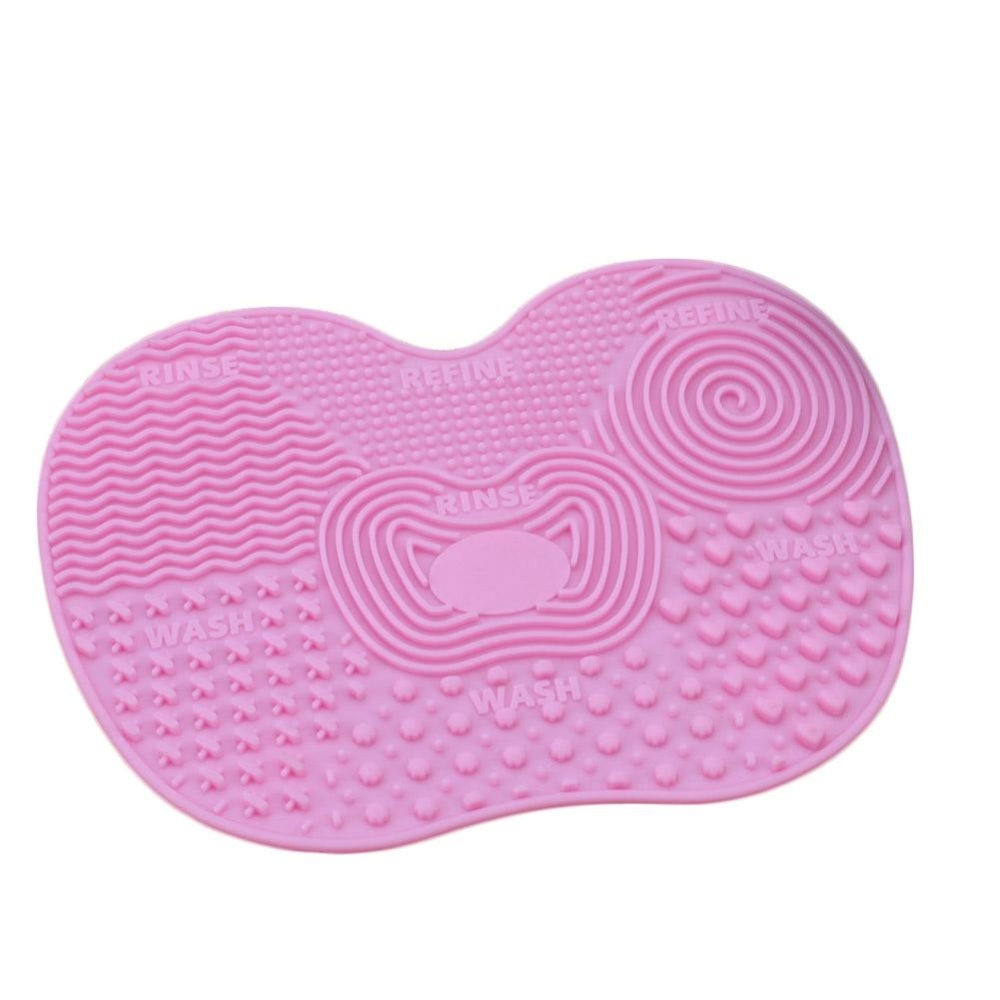 แปรงแต่งหน้าซิลิโคนแปรงทำความสะอาด Pad ที่ขัดล้าง BOARD ทำความสะอาดสีชมพู - INTL แปรงแต่งหน้าซิลิโคนแปรงทำความสะอาด Pad ที่ขัดล้าง BOARD ทำความสะอาดสีชมพู - INTL
