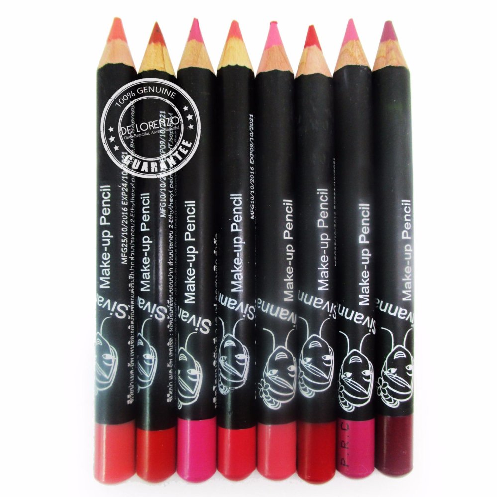 Sivanna Colors ลิป ลิปดินสอ ดินสอเขียนขอบปาก ซีเวียน่า ลิปไลเนอร์ 8 เฉดสี Make-Up Pencil LP02 (8 แท่ง) Sivanna Colors ลิป ลิปดินสอ ดินสอเขียนขอบปาก ซีเวียน่า ลิปไลเนอร์ 8 เฉดสี Make-Up Pencil LP02 (8 แท่ง)