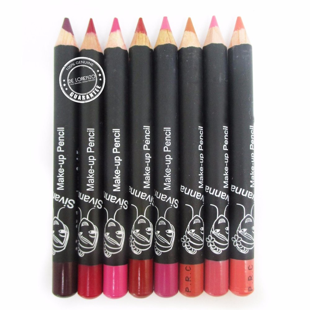 Sivanna Colors ลิป ลิปดินสอ ดินสอเขียนขอบปาก ซีเวียน่า ลิปไลเนอร์ 8 เฉดสี Make-Up Pencil LP02 (8 แท่ง) Sivanna Colors ลิป ลิปดินสอ ดินสอเขียนขอบปาก ซีเวียน่า ลิปไลเนอร์ 8 เฉดสี Make-Up Pencil LP02 (8 แท่ง)