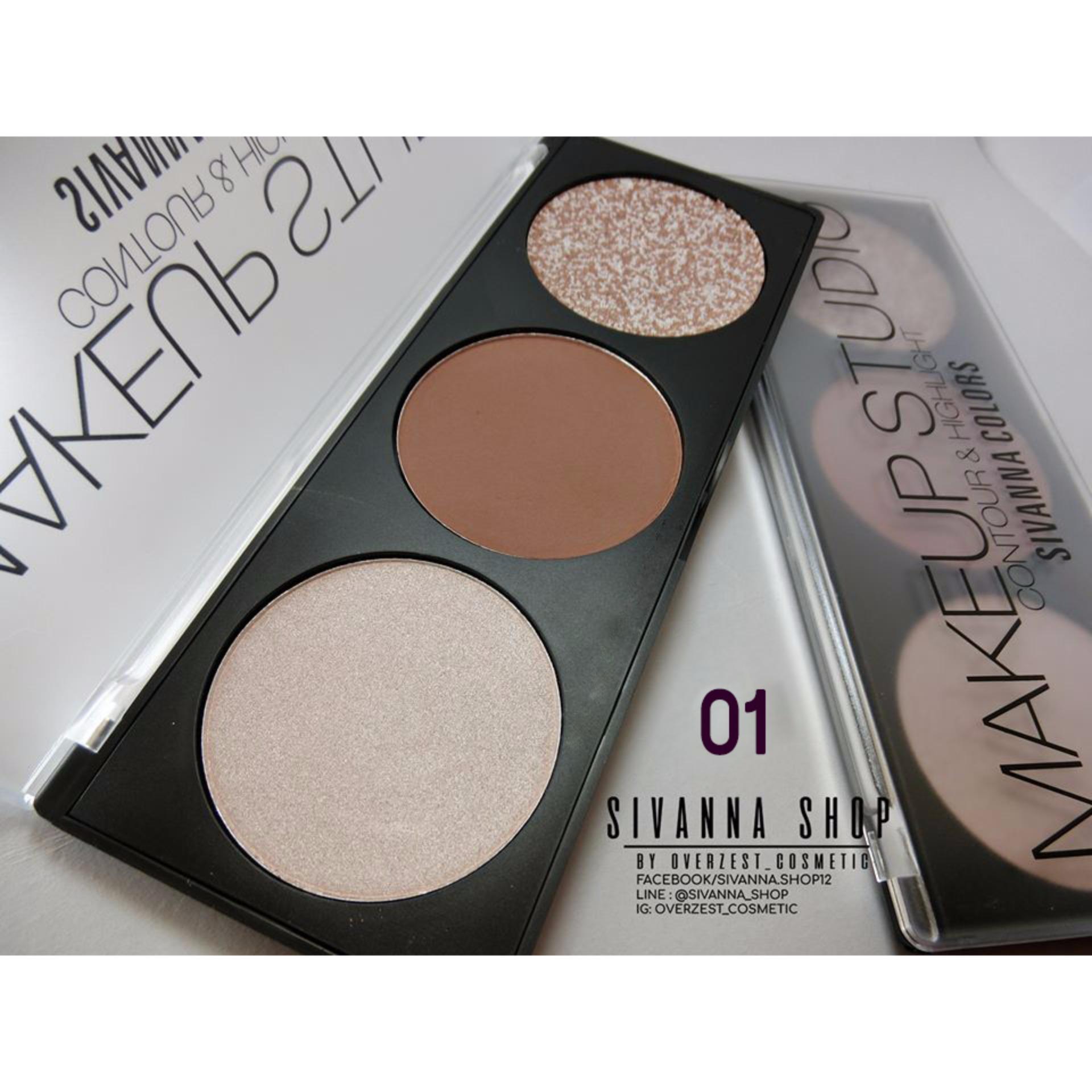 Sivanna Colors Makeup Studio Contour & Highlight(#No1)