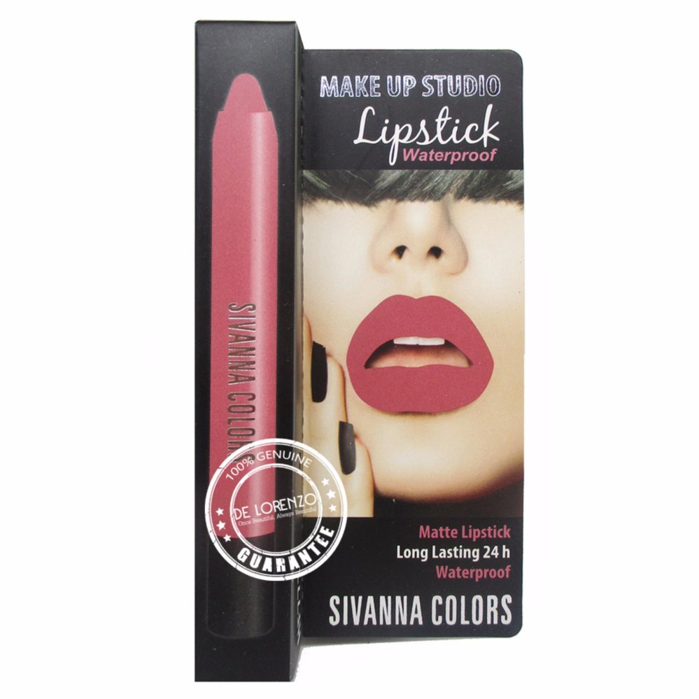Sivanna Colors Matte Lipstick Water Proof HF771 ซีเวียน่า ลิปเนื้อแมท ลิปสติกเนื้อแมท ลิปดินสอ สิวันนา ลิป ลิปสติก เบอร์08 Sivanna Colors Matte Lipstick Water Proof HF771 ซีเวียน่า ลิปเนื้อแมท ลิปสติกเนื้อแมท ลิปดินสอ สิวันนา ลิป ลิปสติก เบอร์08