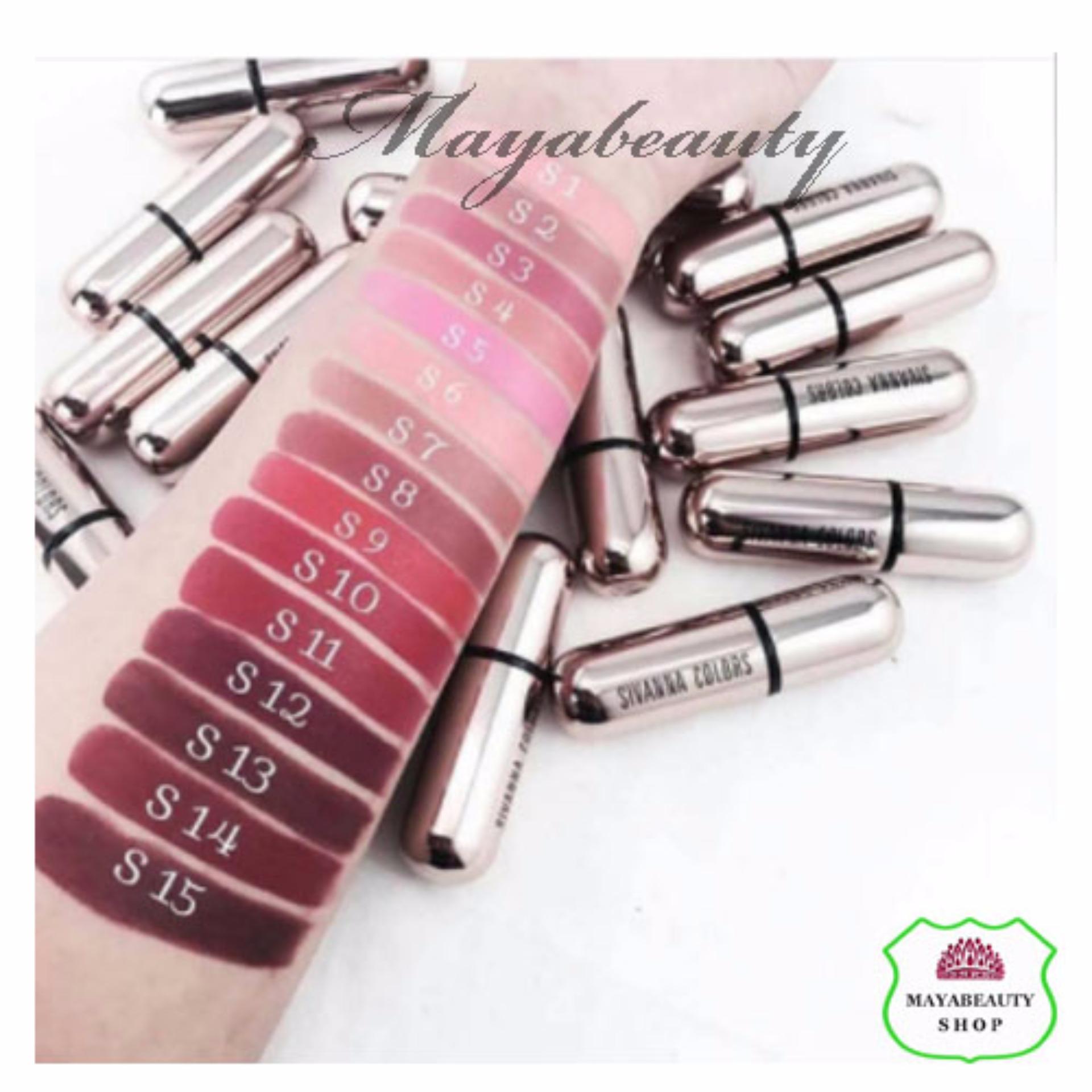 SIVANNA COLORS MATTE STAY LIPSTICK KISS ME #11 ลิปสติกคิสมี เบอร์ 11 SIVANNA COLORS MATTE STAY LIPSTICK KISS ME #11 ลิปสติกคิสมี เบอร์ 11