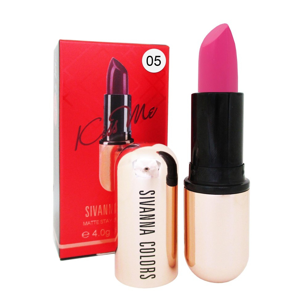 Sivanna Colors Matte Stay Lipstick Kiss Me HF688 ซีเวียน่า คิสมี ลิปสติก ลิปเนื้อแมท ลิป สิวันนา Sivanna Colors Matte Stay Lipstick Kiss Me HF688 ซีเวียน่า คิสมี ลิปสติก ลิปเนื้อแมท ลิป สิวันนา
