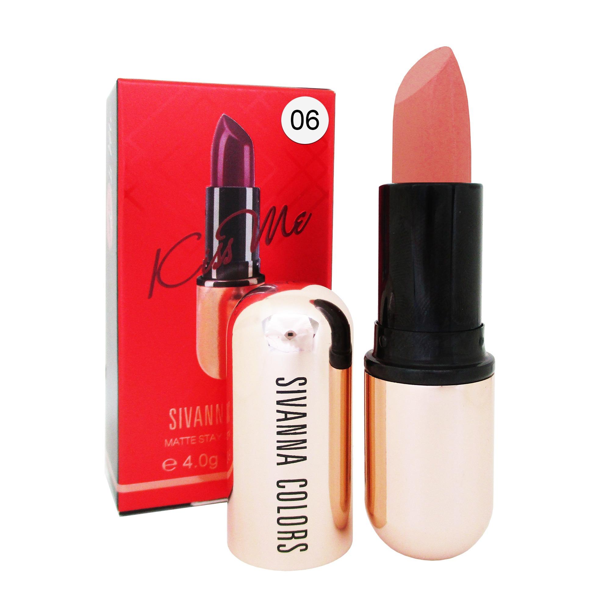 Sivanna Colors Matte Stay Lipstick Kiss Me HF688 ซีเวียน่า คิสมี ลิปสติก ลิปเนื้อแมท ลิป สิวันนา Sivanna Colors Matte Stay Lipstick Kiss Me HF688 ซีเวียน่า คิสมี ลิปสติก ลิปเนื้อแมท ลิป สิวันนา