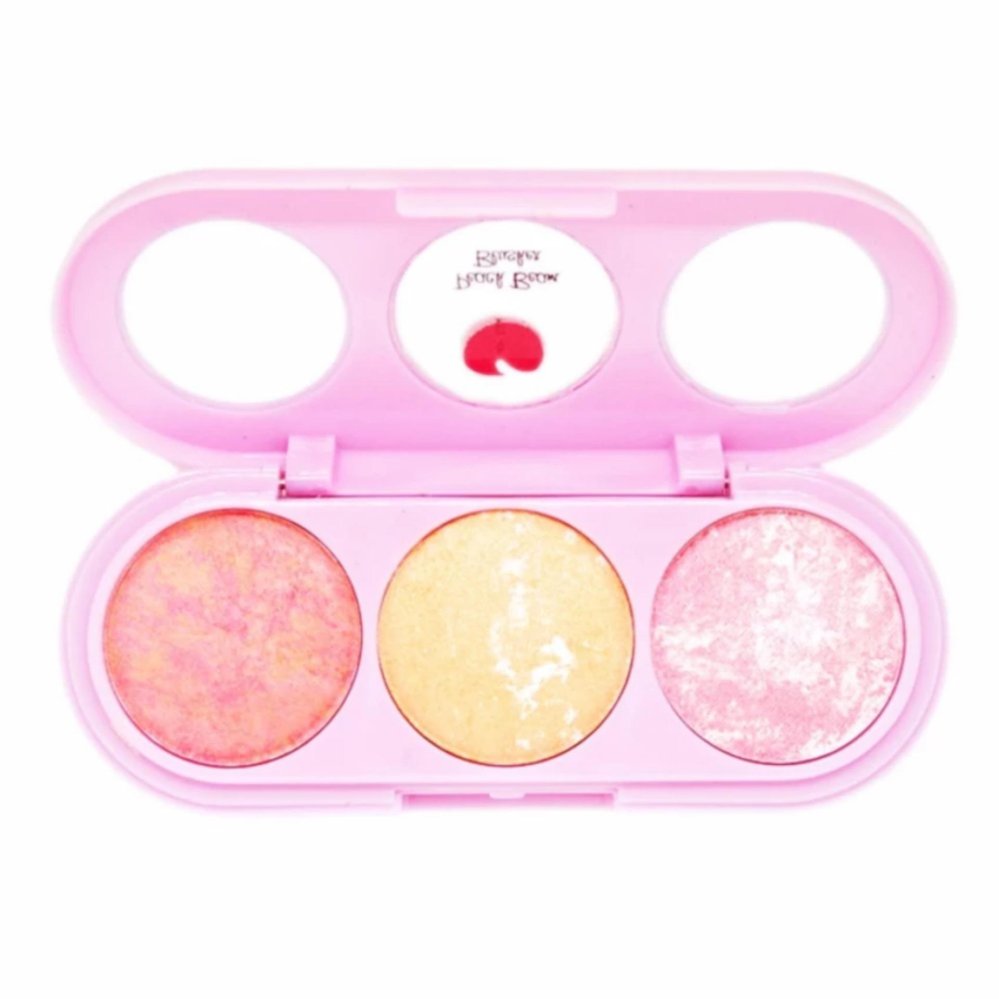 Sivanna Colors Peach Beam Blusher บลัชออน3สี ในตลับเดียว ของแท้100% #03