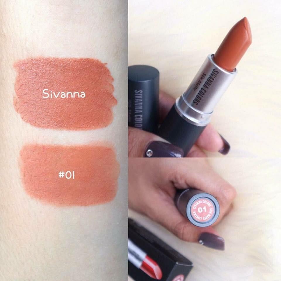 Sivanna Colors Silk Matte HF360 ซีเวียน่า ลิปแมท ลิปสติกเนื้อแมท ลิปสติก เนื้อแมท ลิปเนื้อแมท ลิปสิวันนา