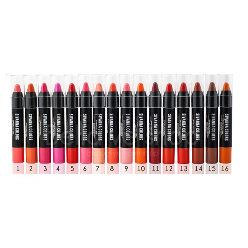 Sivanna ลิปดินสอ Lipstick pencil #No03 Sivanna ลิปดินสอ Lipstick pencil #No03