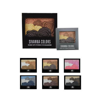 Sivanna Make up Studio Eyeshadow HF8119 #3 อายแชโดวเมคอัพสตูดิโอ สีเบอร์ 6 Sivanna Make up Studio Eyeshadow HF8119 #3 อายแชโดวเมคอัพสตูดิโอ สีเบอร์ 6