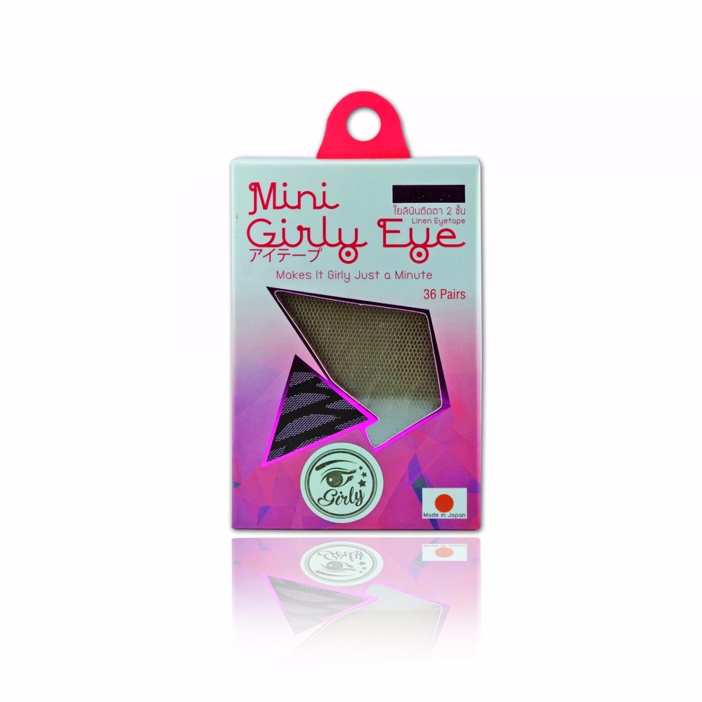 ☆Size M (ขนาด36คู่) Mini Girly Eye Linen Eyetape (ใยลินินติดตา 2 ชั้น)