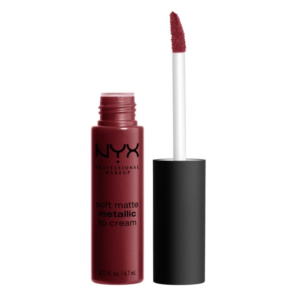 นิกซ์ โปรเฟสชั่นแนล เมคอัพ ซอฟต์ แมท เมทัลลิค ลิป ครีม - SMMLC04 BUDAPEST NYX Professional Makeup SOFT MATTE METALLIC LIP CREAM - SMMLC04 BUDAPEST Pout Party นิกซ์ โปรเฟสชั่นแนล เมคอัพ ซอฟต์ แมท เมทัลลิค ลิป ครีม - SMMLC04 BUDAPEST NYX Professional Makeup SOFT MATTE METALLIC LIP CREAM - SMMLC04 BUDAPEST Pout Party
