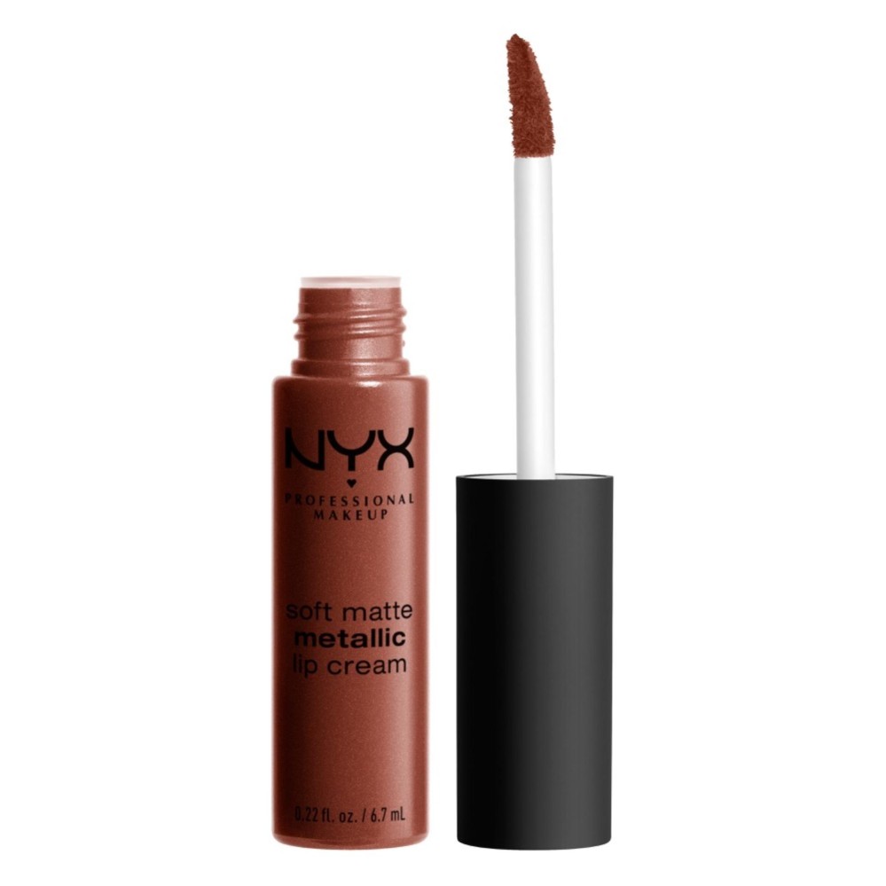 นิกซ์ โปรเฟสชั่นแนล เมคอัพ ซอฟต์ แมท เมทัลลิค ลิป ครีม - SMMLC12 DUBAI NYX Professional Makeup SOFT MATTE METALLIC LIP CREAM - SMMLC12 DUBAI Pout Party นิกซ์ โปรเฟสชั่นแนล เมคอัพ ซอฟต์ แมท เมทัลลิค ลิป ครีม - SMMLC12 DUBAI NYX Professional Makeup SOFT MATTE METALLIC LIP CREAM - SMMLC12 DUBAI Pout Party