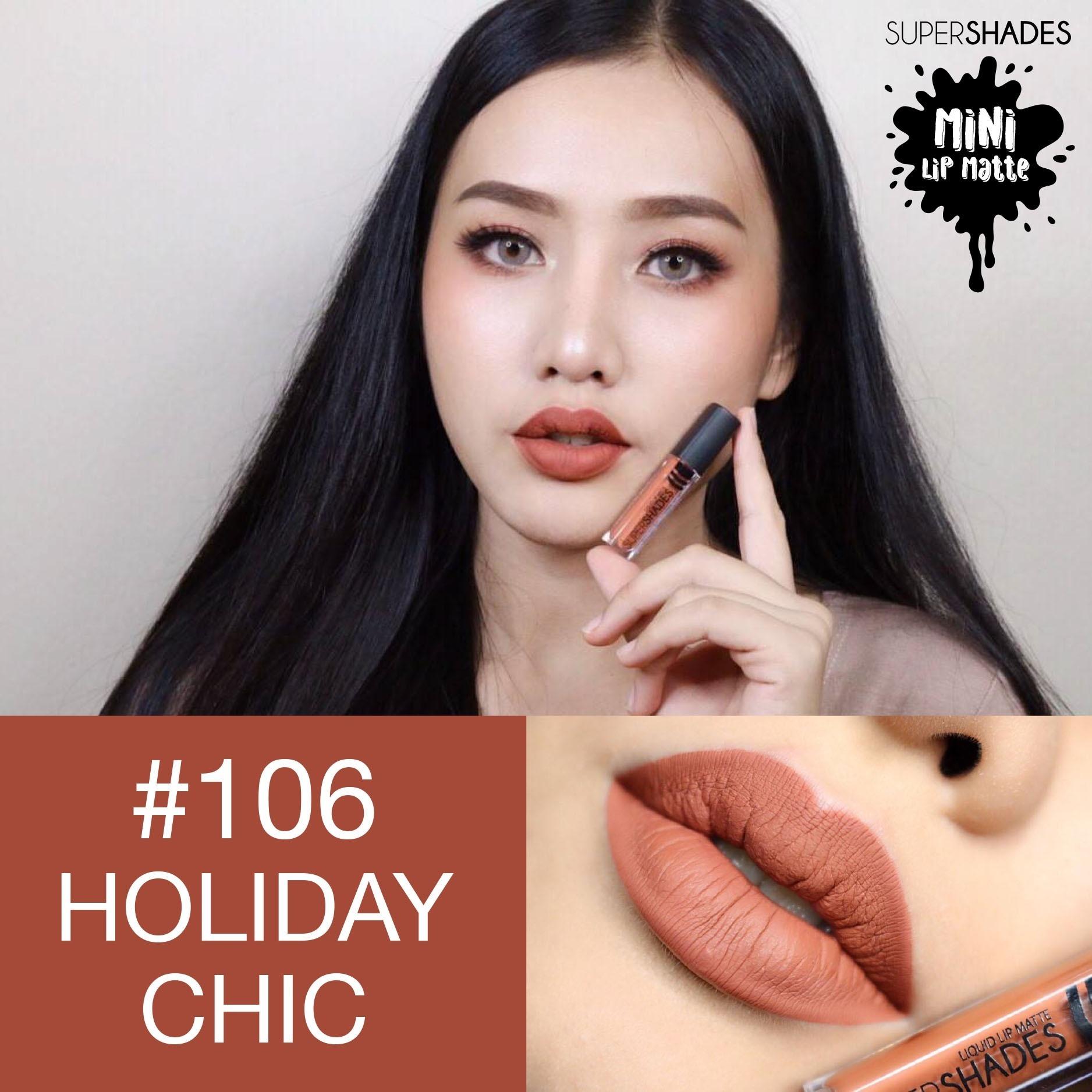 SuperShades Mini Lipmatte #106-Holiday Chic
