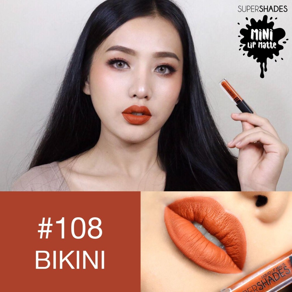 SuperShades Mini Lipmatte #108-Bikini