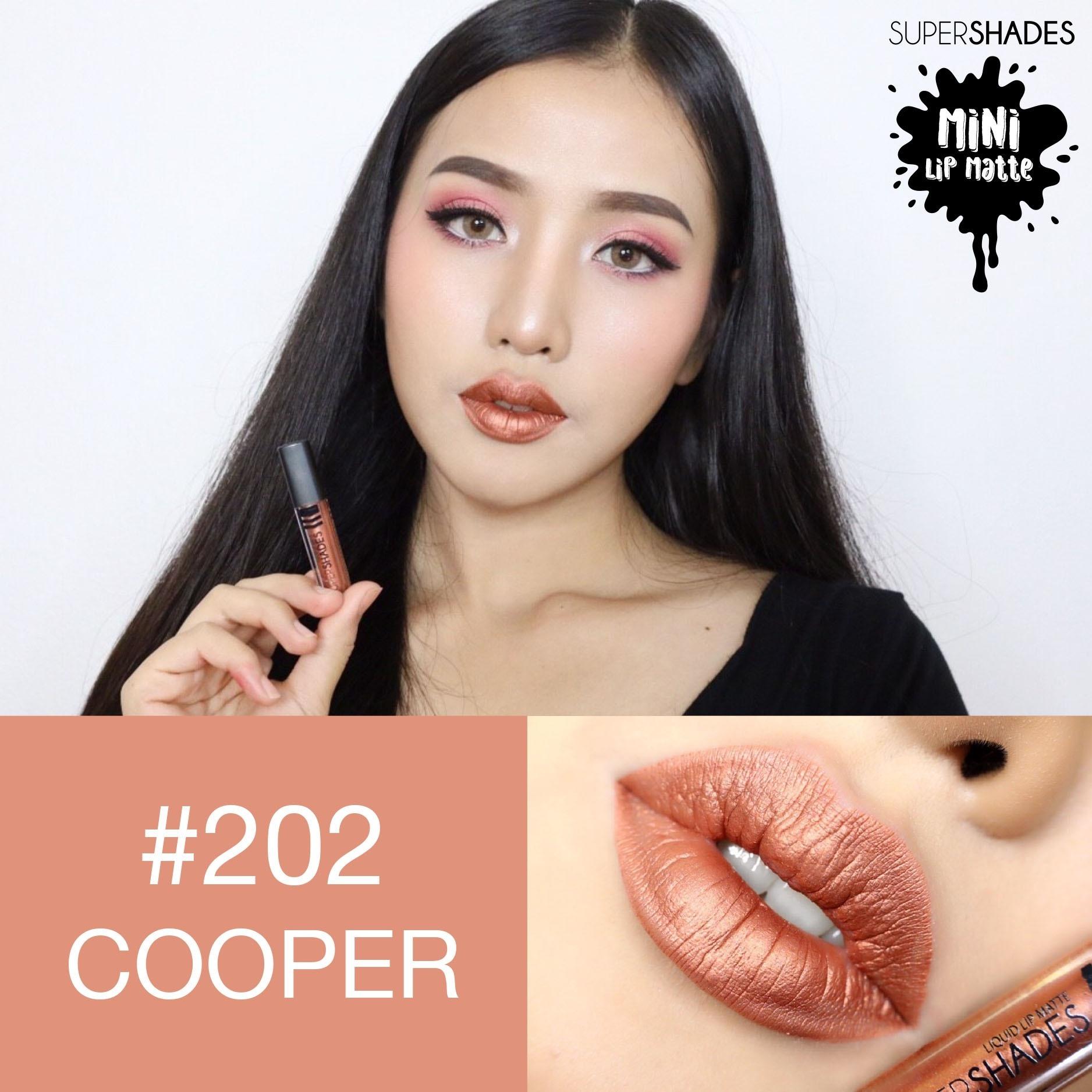 SuperShades Mini Lipmatte #202-Cooper