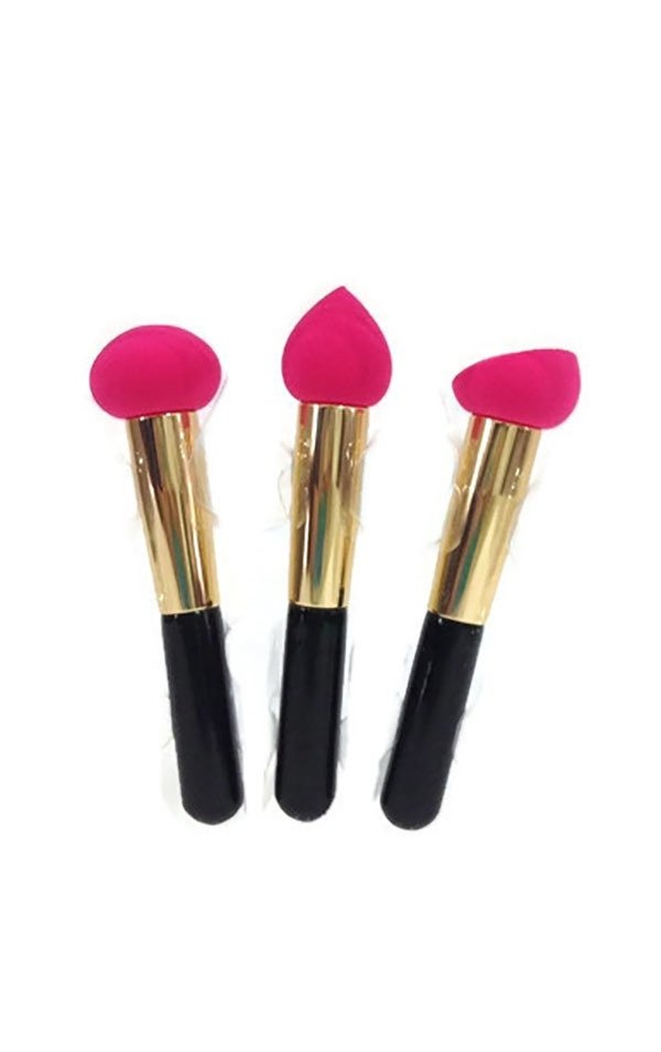 TAMAGO Makeup Blender ฟองน้ำแต่งหน้า Ruby Pink Makeup Brush M Set TAMAGO Makeup Blender ฟองน้ำแต่งหน้า Ruby Pink Makeup Brush M Set