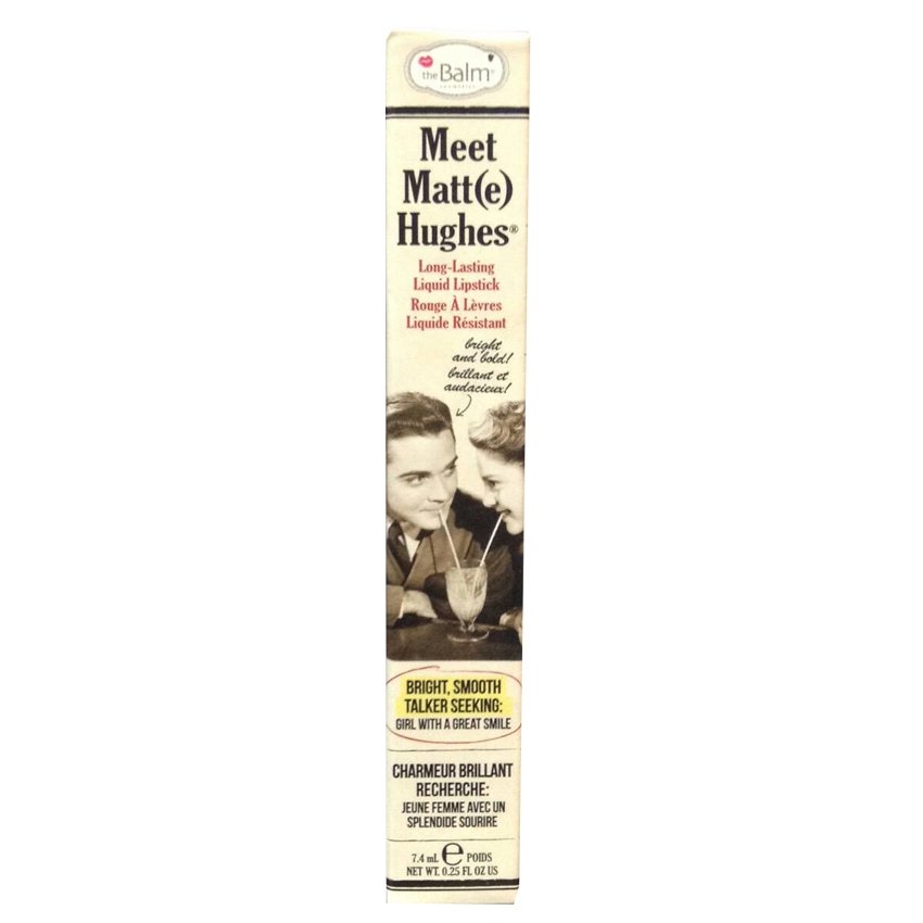 The balm Meet Matte Hughes Long Lasting Liquid Lipstick 7.4ml ลิควิดลิปสติกเนื้อแมตต์ เม็ดสีแน่นติดทนนาน #Dedicated The balm Meet Matte Hughes Long Lasting Liquid Lipstick 7.4ml ลิควิดลิปสติกเนื้อแมตต์ เม็ดสีแน่นติดทนนาน #Dedicated
