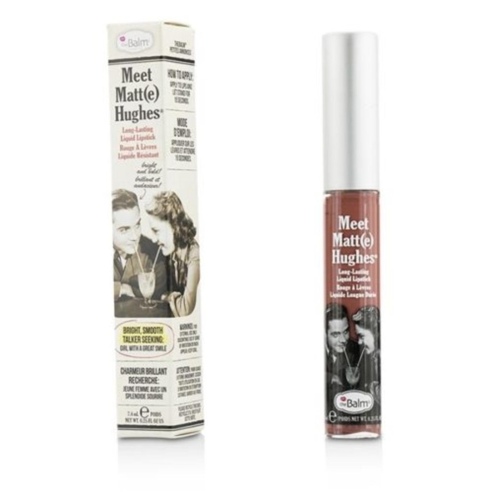 The balm Meet Matte Hughes long lasting liquid lipstick สี sincere (box) The balm Meet Matte Hughes long lasting liquid lipstick สี sincere (box)