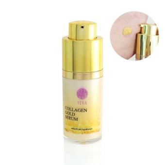 VEVA GOLD COLLAGEN SERUM เซรั่มเลเซอร์ ประสิทธิภาพสูง ระดับ Hiclass ผสานคอลลาเจนจากไข่ปลาแซลมอนช่วยยกกระชับผิว ลดริ้วรอย ผิวเด้ง ขาวใส ฉ่ำน้ำ VEVA GOLD COLLAGEN SERUM เซรั่มเลเซอร์ ประสิทธิภาพสูง ระดับ Hiclass ผสานคอลลาเจนจากไข่ปลาแซลมอนช่วยยกกระชับผิว ลดริ้วรอย ผิวเด้ง ขาวใส ฉ่ำน้ำ