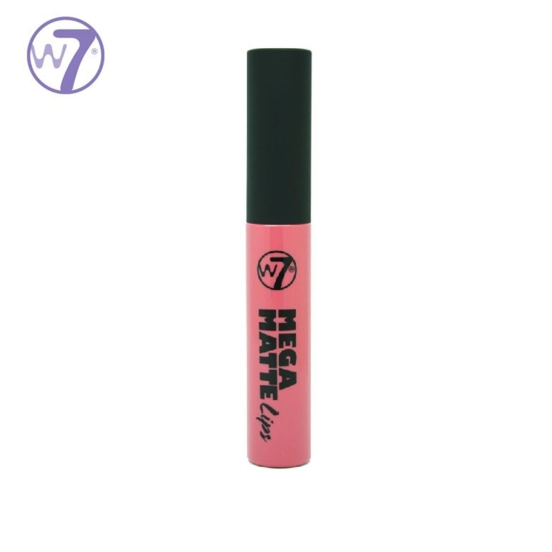 W7 mega matte lips สี #Sinful สีชมพูนม มันเป็นลิปสติกเนื้อแมทท์แบบเนื้อครีมนุ่มเปล่งประกาย ไม่แห้งด้าน ลิปครีมนี้ W7 mega matte lips สี #Sinful สีชมพูนม มันเป็นลิปสติกเนื้อแมทท์แบบเนื้อครีมนุ่มเปล่งประกาย ไม่แห้งด้าน ลิปครีมนี้