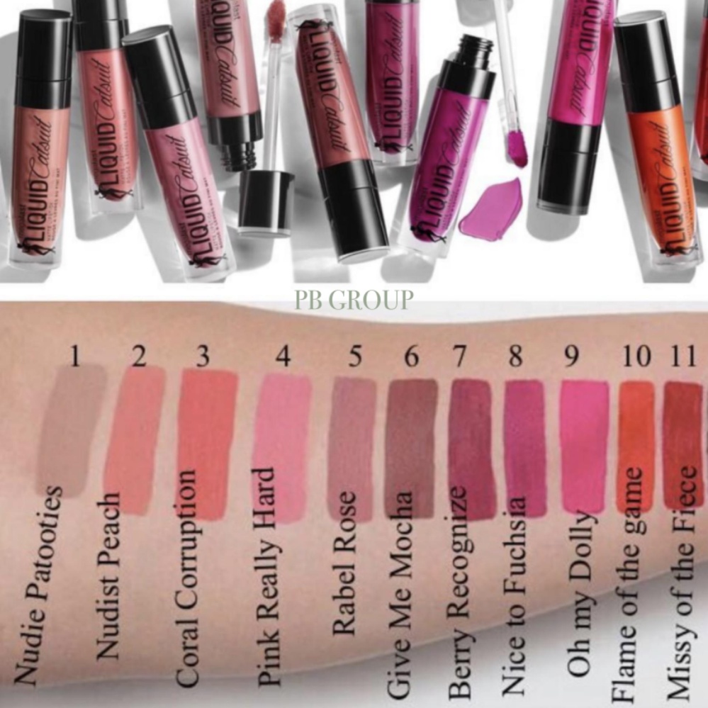 Wet n Wild MegaLast Liquid Catsuit Matte Lipstick 6g. #926B Berry Recognize ลิปจุ๋ม เนื้อแมท จำนวน 1แท่ง