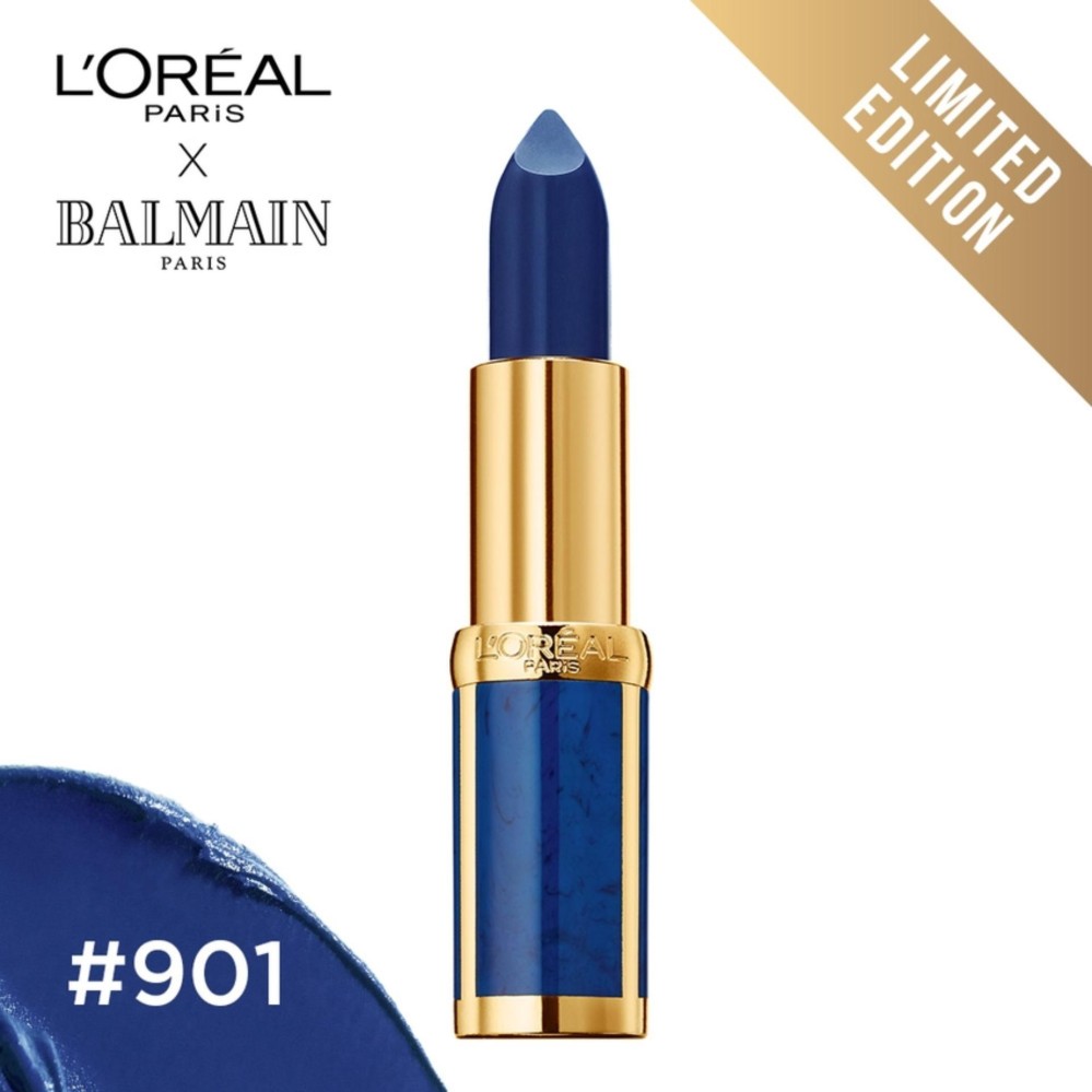 ลอรีอัล ปารีส คัลเลอร์ ริช บัลแมง ลิปสติกเนื้อแมท 468 LIBERATION 3.9 กรัม. L'OREAL PARIS COLOR RICHE BALMAIN 468 LIBERATION 3.9 G.