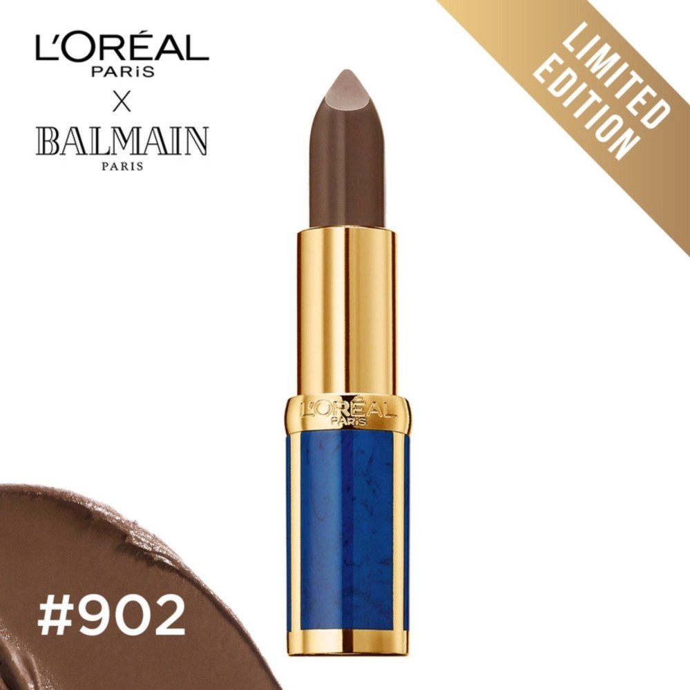 ลอรีอัล ปารีส คัลเลอร์ ริช บัลแมง ลิปสติกเนื้อแมท 468 LIBERATION 3.9 กรัม. L'OREAL PARIS COLOR RICHE BALMAIN 468 LIBERATION 3.9 G.