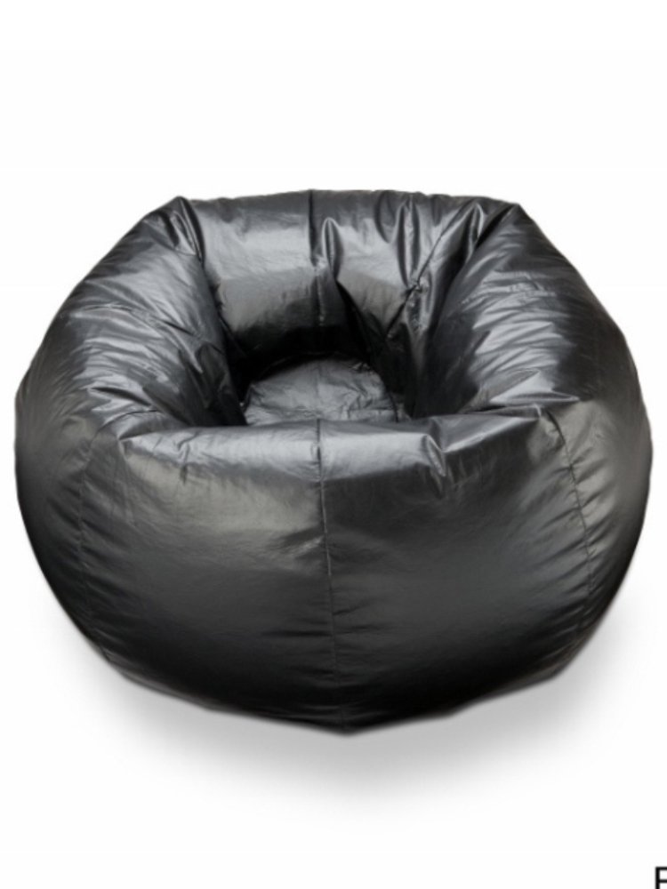 New Brand Bean Bag ทรงกลม ขนาด 50x50x40 cm - สีดำ New Brand Bean Bag ทรงกลม ขนาด 50x50x40 cm - สีดำ
