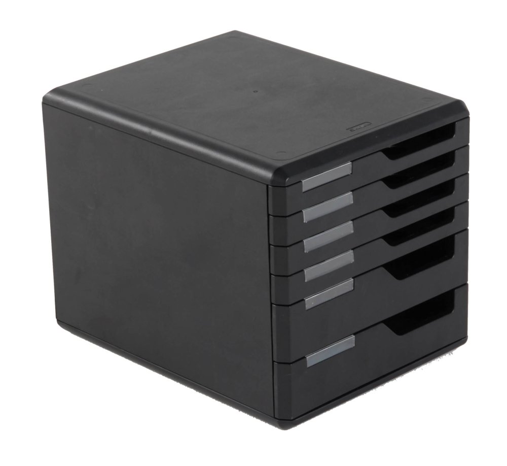 WELL WARE ตู้เอกสาร6ชั้น AG742 - Black WELL WARE ตู้เอกสาร6ชั้น AG742 - Black
