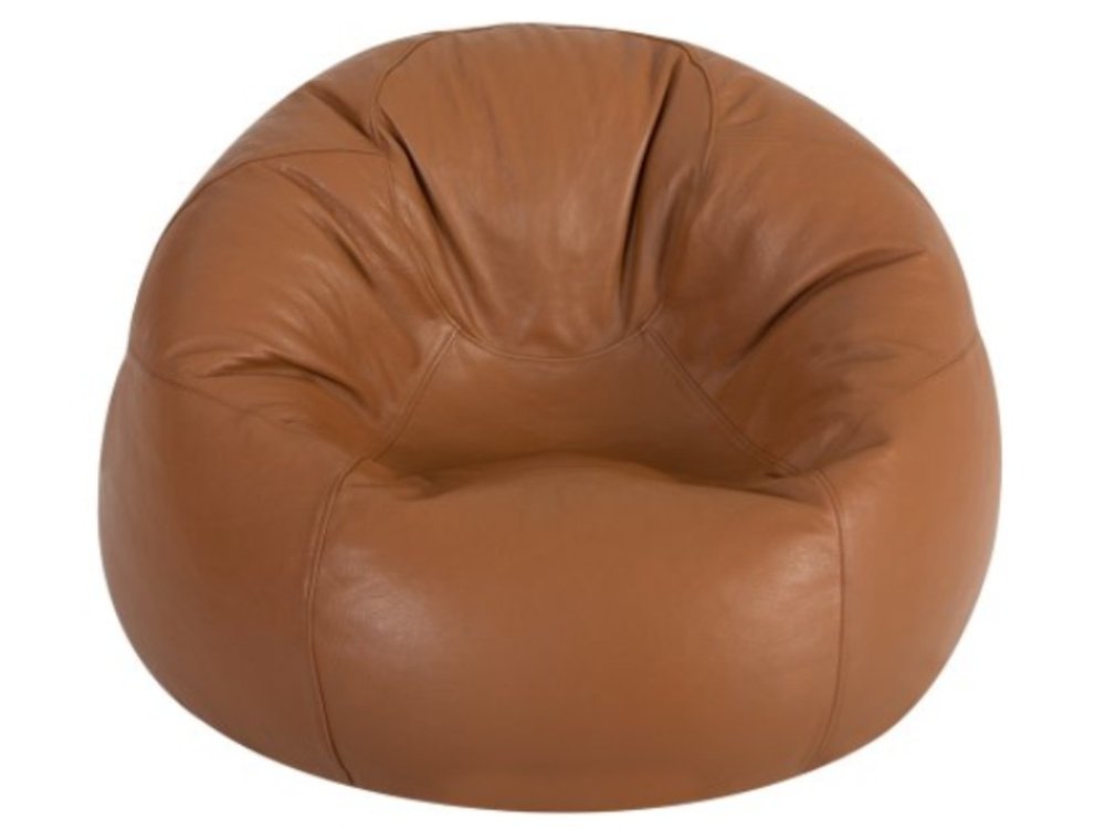 New Brand Bean Bag ทรงกลม ขนาด 50x50x40 cm - สีดำ New Brand Bean Bag ทรงกลม ขนาด 50x50x40 cm - สีดำ