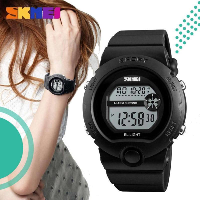 SKMEI 1334 (จัดส่งในไทย ของแท้ 100% พร้อมกล่องใบรับประกันครบเซ็ท) นาฬิกาข้อมือผู้หญิง มัลติฟังชั่น สายเรซิน รุ่น SK-1334 SKMEI 1334 (จัดส่งในไทย ของแท้ 100% พร้อมกล่องใบรับประกันครบเซ็ท) นาฬิกาข้อมือผู้หญิง มัลติฟังชั่น สายเรซิน รุ่น SK-1334