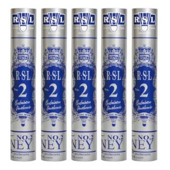 RSL ลูกแบดมินตัน รุ่น RSL No.2 Bundle 5 หลอด (Premium Grade_Classic Series) RSL ลูกแบดมินตัน รุ่น RSL No.2 Bundle 5 หลอด (Premium Grade_Classic Series)
