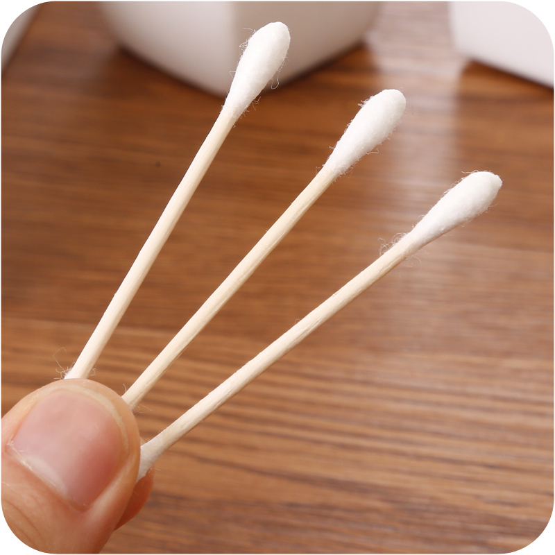 Double Headed Cotton Swabs Ear Cleaning Cotton Rod Cotton Swab Stick