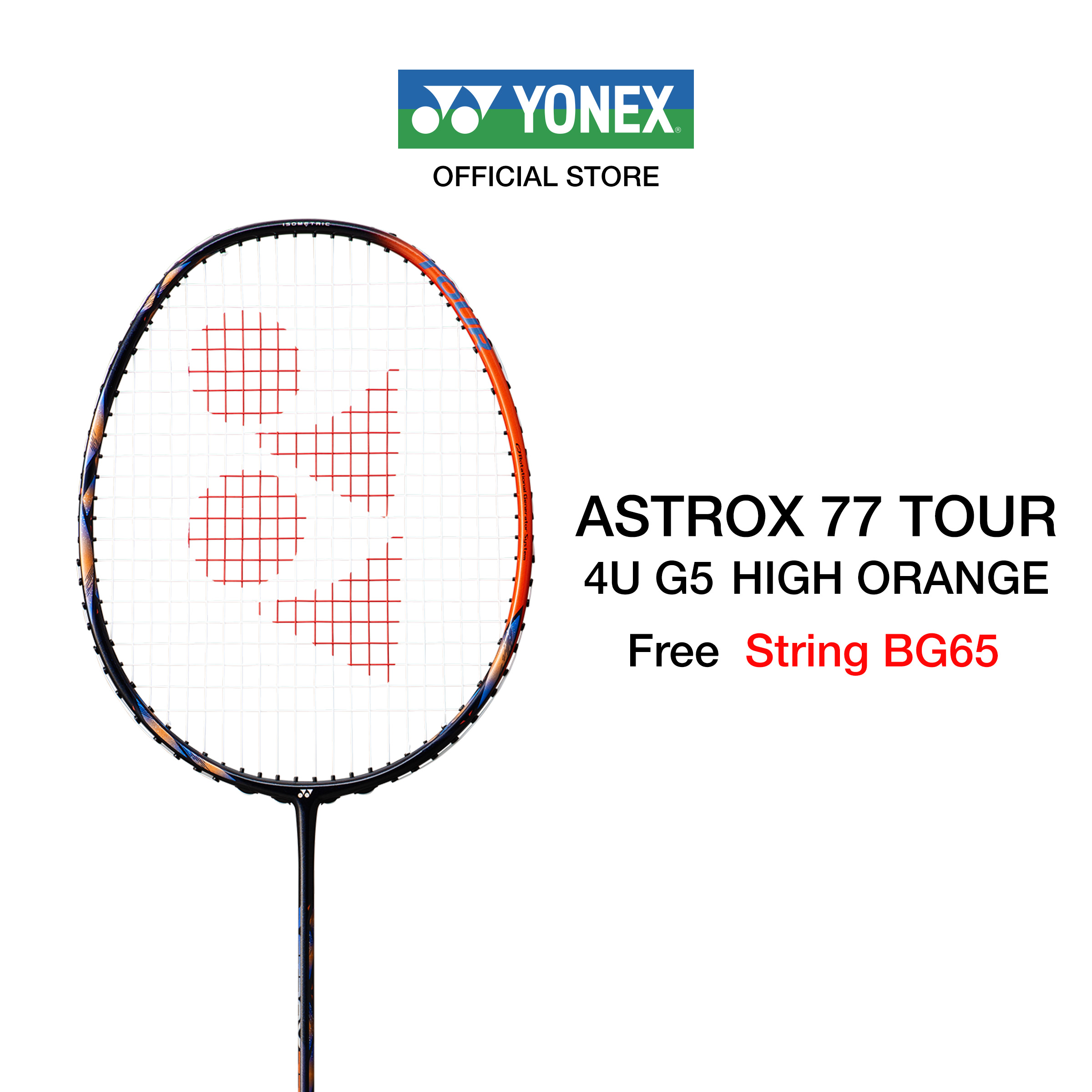 YONEX ASTROX 77 TOUR ไมแบดมนตน ผเลนมองหาแรคเกตสมดลแหงพลง เดน