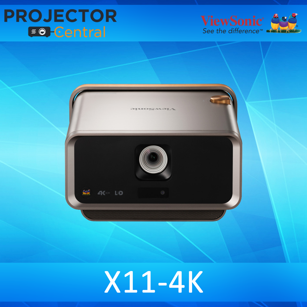 Viewsonic X Kp K Hdr Short Throw Smart Portable Led Projector