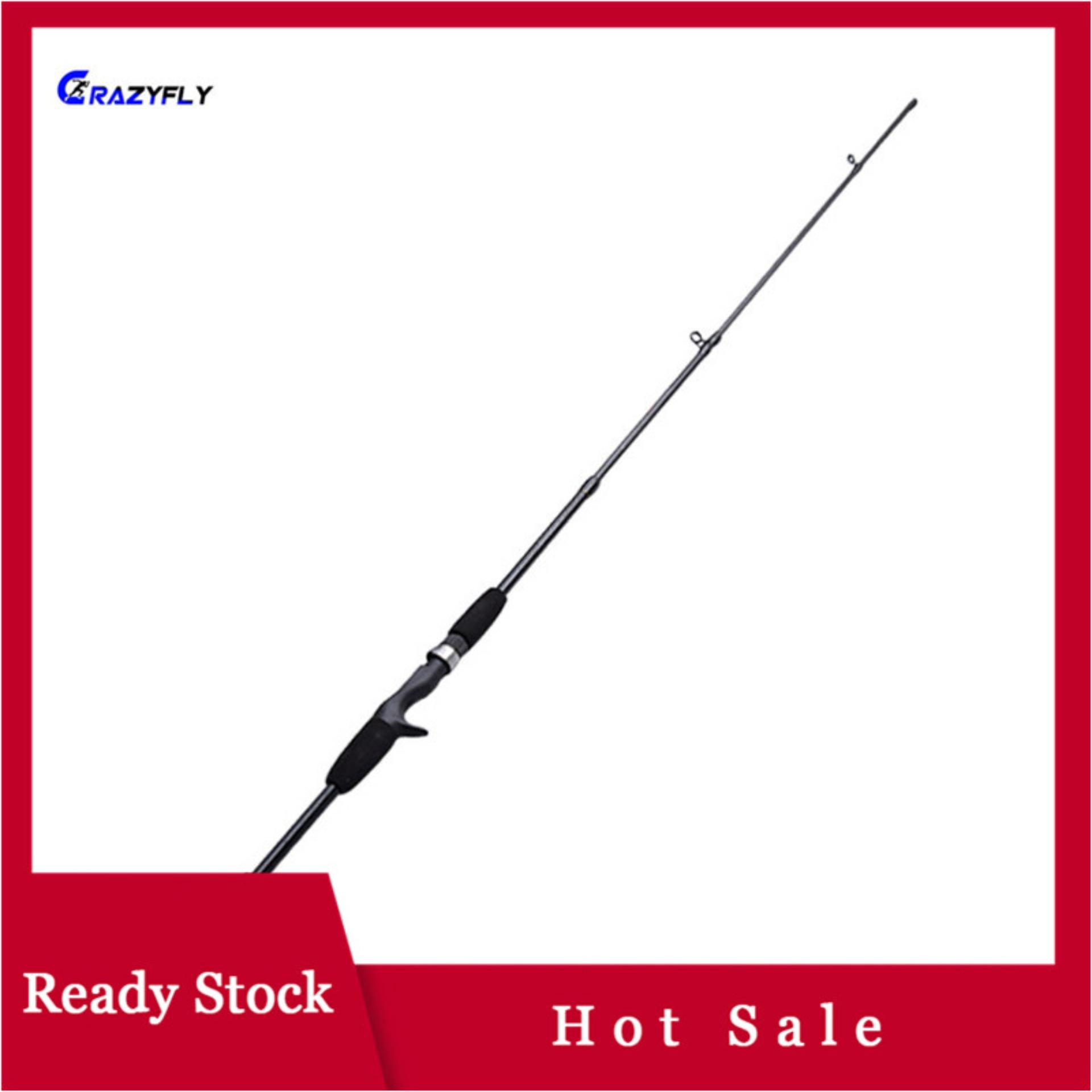 Crazyfly เอฟอาร์พีตกปลา Rod Anti - Skid Telescopic Ultralight Fishing POLE สำหรับ Stream น้ำจืด