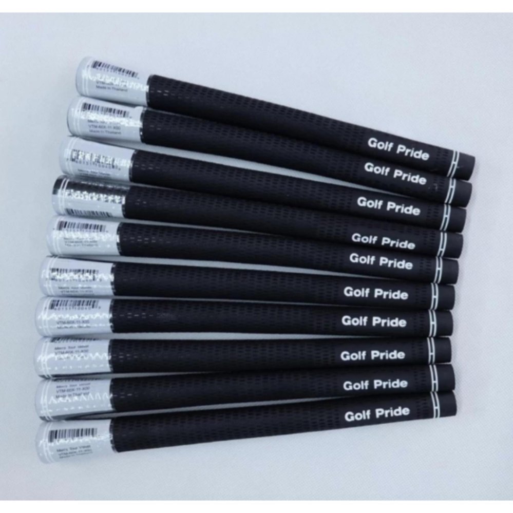 10 pcs กริบไม้กอล์ฟ Golf Grip Black colour by PGM - สีดำ (10ชิ้น)