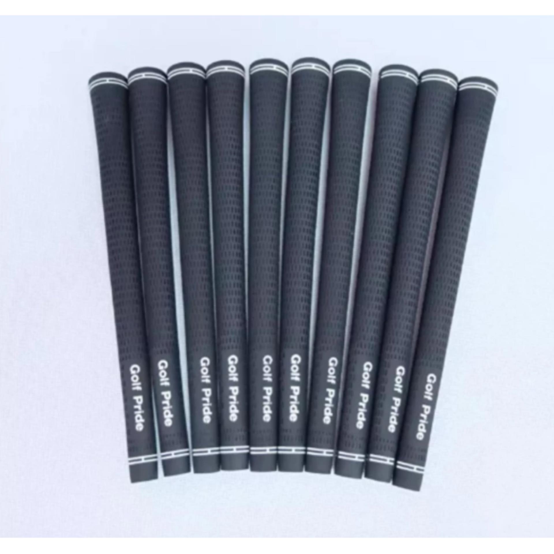 EXCEED 10Pcs Golf Grip Black - กริบไม้กอล์ฟ สีดำ (10ชิ้น)