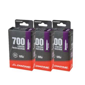 ยางใน 700c18/23C 80L F/V แพคคู่