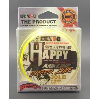 DENSO HAPPY MARK LINE 100 M สายเอ็น เด็นโซ่ รุ่นแฮปปี้มาร์คไลน์ ม้วน 100 เมตร 30 LB