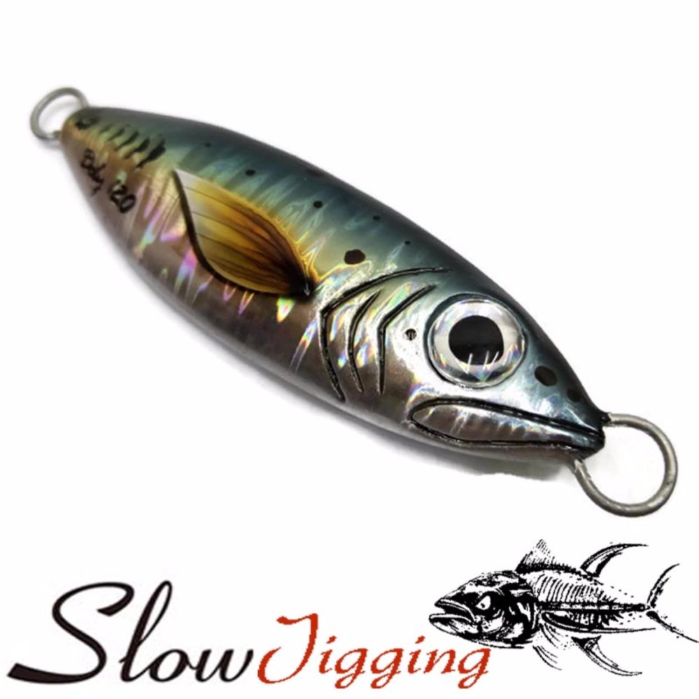 เหยื่อ Slow Jig ลูกปลาทู Doly 250 g เขียว
