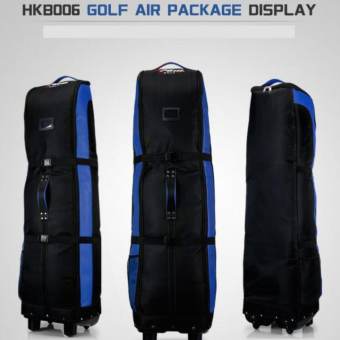 EXCEED กระเป๋าใส่ถุงกอล์ฟขึ้นเครื่องบิน (HKB006) สีดำแถบน้ำเงิน