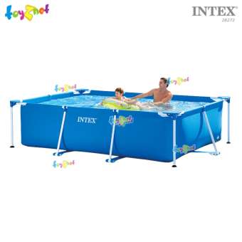 Intex สระน้ำ เฟรมพูล สี่เหลี่ยม 3x2x0.75 ม. รุ่น 28272 Intex สระน้ำ เฟรมพูล สี่เหลี่ยม 3x2x0.75 ม. รุ่น 28272