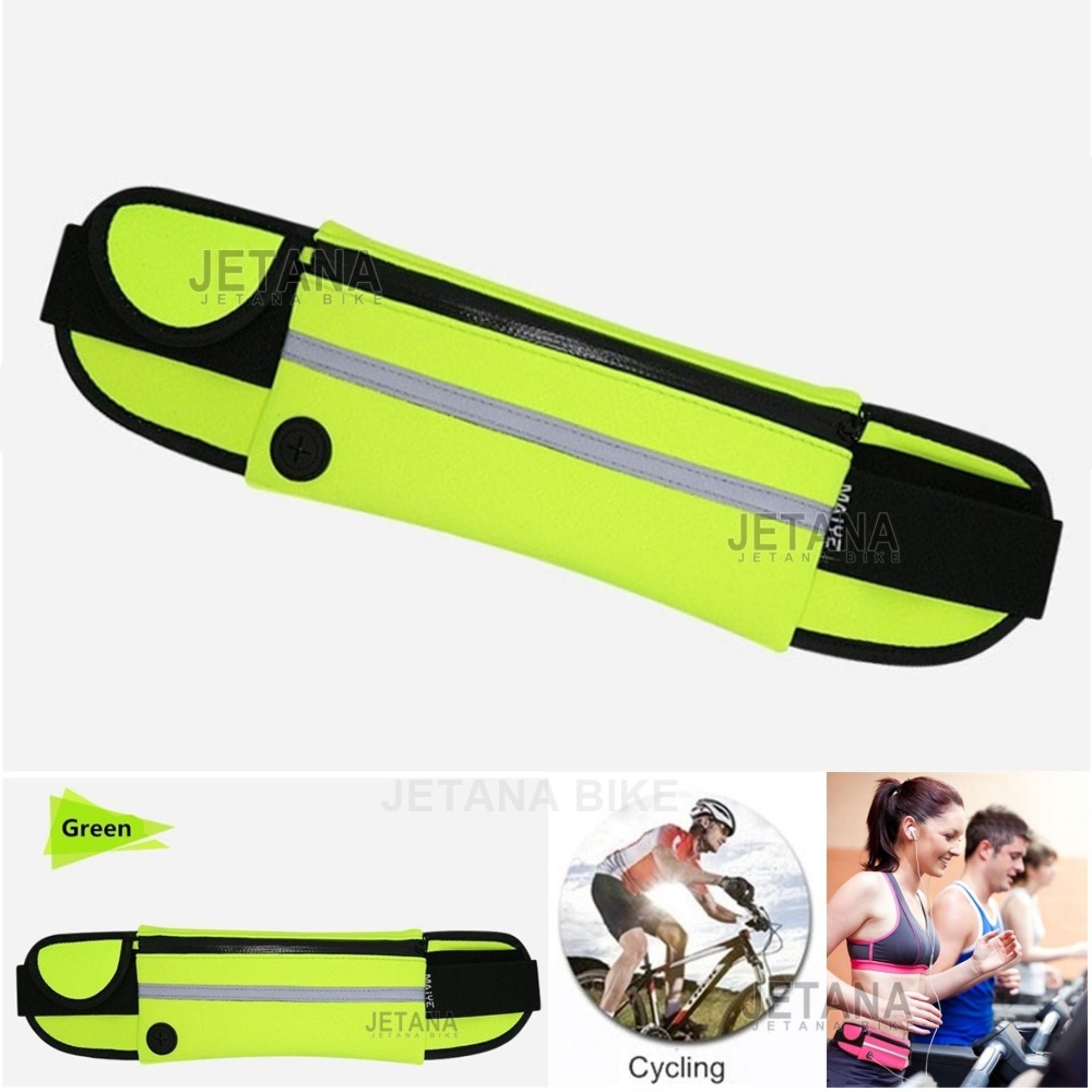 Jetana กระเป๋าคาดเอว Sport Waist Bag วิ่ง จักรยาน ออกกำลังกาย ฟิตเนส (สีดำ สีฟ้า สีส้ม สีชมพู สีเขียวสะท้อนแสง) Jetana กระเป๋าคาดเอว Sport Waist Bag วิ่ง จักรยาน ออกกำลังกาย ฟิตเนส (สีดำ สีฟ้า สีส้ม สีชมพู สีเขียวสะท้อนแสง)