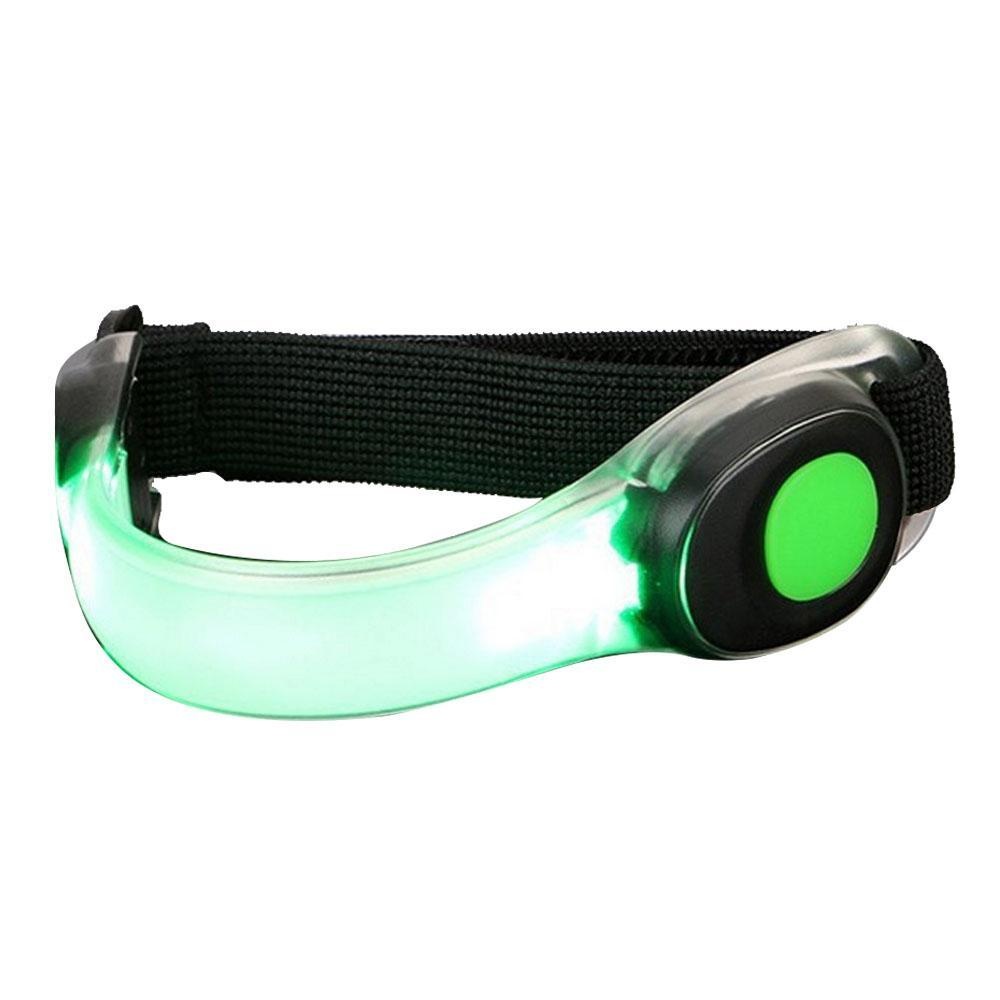 Lanyasy Pawaka ปลอกแขน LED, ซิลิโคน, สายรัดข้อมือเข็มขัดนิรภัยสายรัดไฟเรืองแสง LED สำหรับกลางคืนทำงาน, ขี่จักรยาน, วิ่งจ๊อกกิ้ง, ไต่เขา (2 ชิ้น) - INTL Lanyasy Pawaka ปลอกแขน LED, ซิลิโคน, สายรัดข้อมือเข็มขัดนิรภัยสายรัดไฟเรืองแสง LED สำหรับกลางคืนทำงาน, ขี่จักรยาน, วิ่งจ๊อกกิ้ง, ไต่เขา (2 ชิ้น) - INTL
