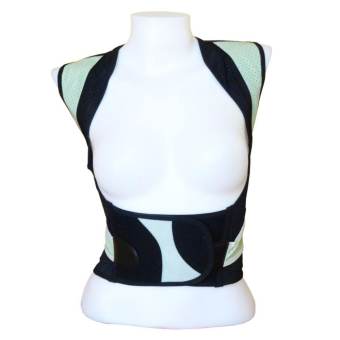 MEILEZI เสื้อกระชับแก้ปวดหลัง Ultry-linght XXL สีดำ/เทา