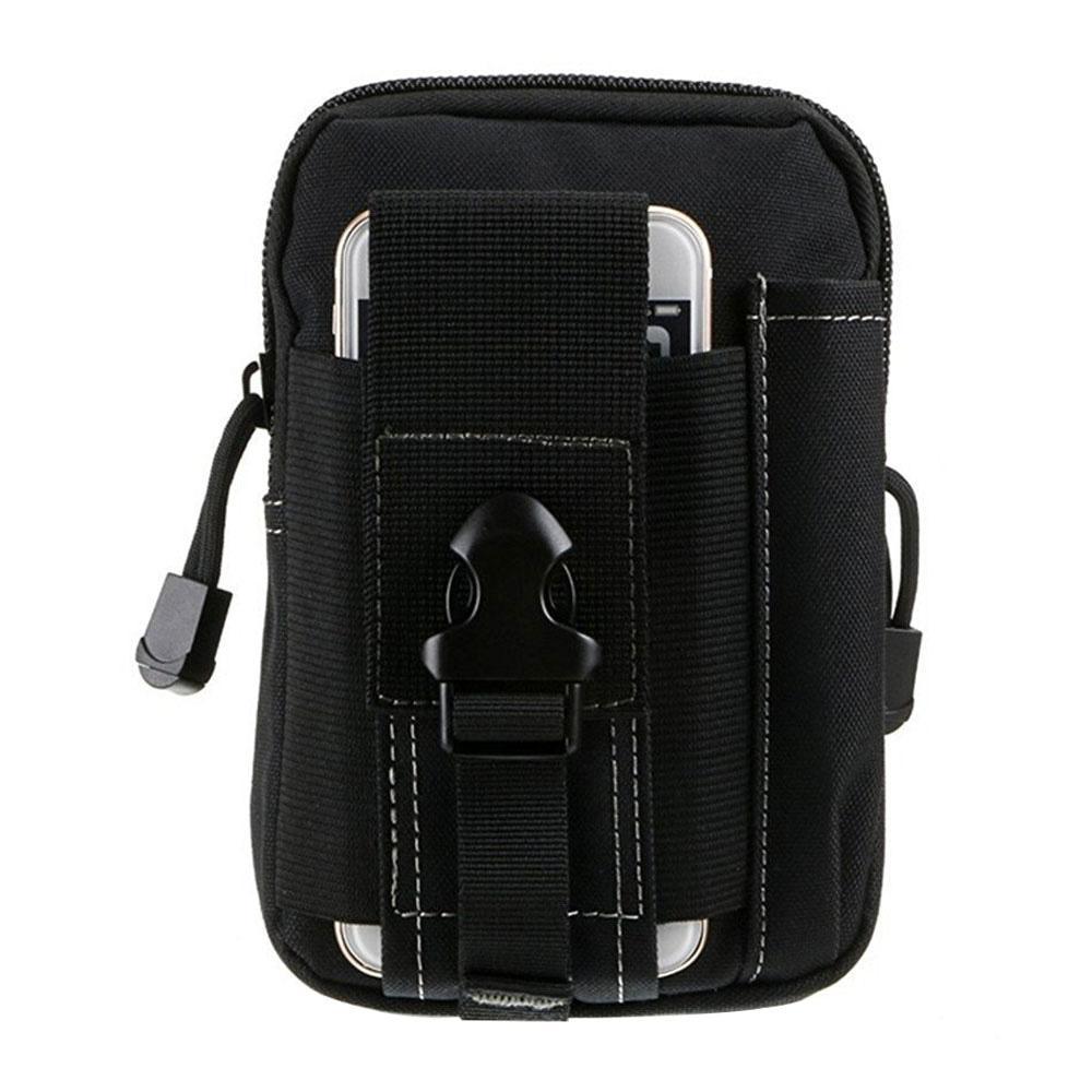 noion Men's Outdoor Camping Bag Hiking Pouch Military Army Waist Pack With Belt Loop,Black noion Men's Outdoor Camping Bag Hiking Pouch Military Army Waist Pack With Belt Loop,Black